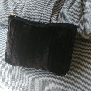 Lancome velvet makeup pouch